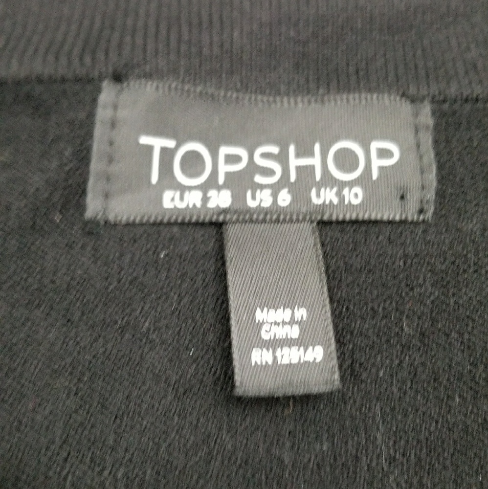 ⭐CHRISTMAS SALE⭐TOPSHOP CROP TOP SWEATER SIZE 6 - Picture 5 of 6
